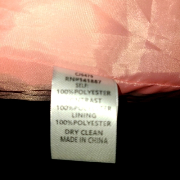 TCEC Floral Pink Puffer Jacket Size L - Picture 6 of 7